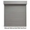 Manual Galvanized Roll Up Door | Durable Security Door | LuckyHome PH Manual galvanized roll up door designed for garages and shops, durable steel construction for security and weather protection.