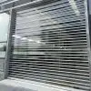 Motorized Transparent Polycarbonate Security Roll-Up Door for Commercial Buildings | LuckyHome PH High-strength transparent polycarbonate roll-up door with motorized operation, ideal for commercial buildings and storefronts, providing security and visibility by LuckyHome Philippines.