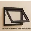 Aluminum Awning Window With Tubular Philippines 38 and 50 Series Modern and Durable Design