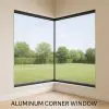 Aluminum Corner Window Philippines Modern Frameless Design
