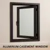 Aluminum Casement Window With Tubular Philippines 38 Series and 50 Series Modern and Durable Design