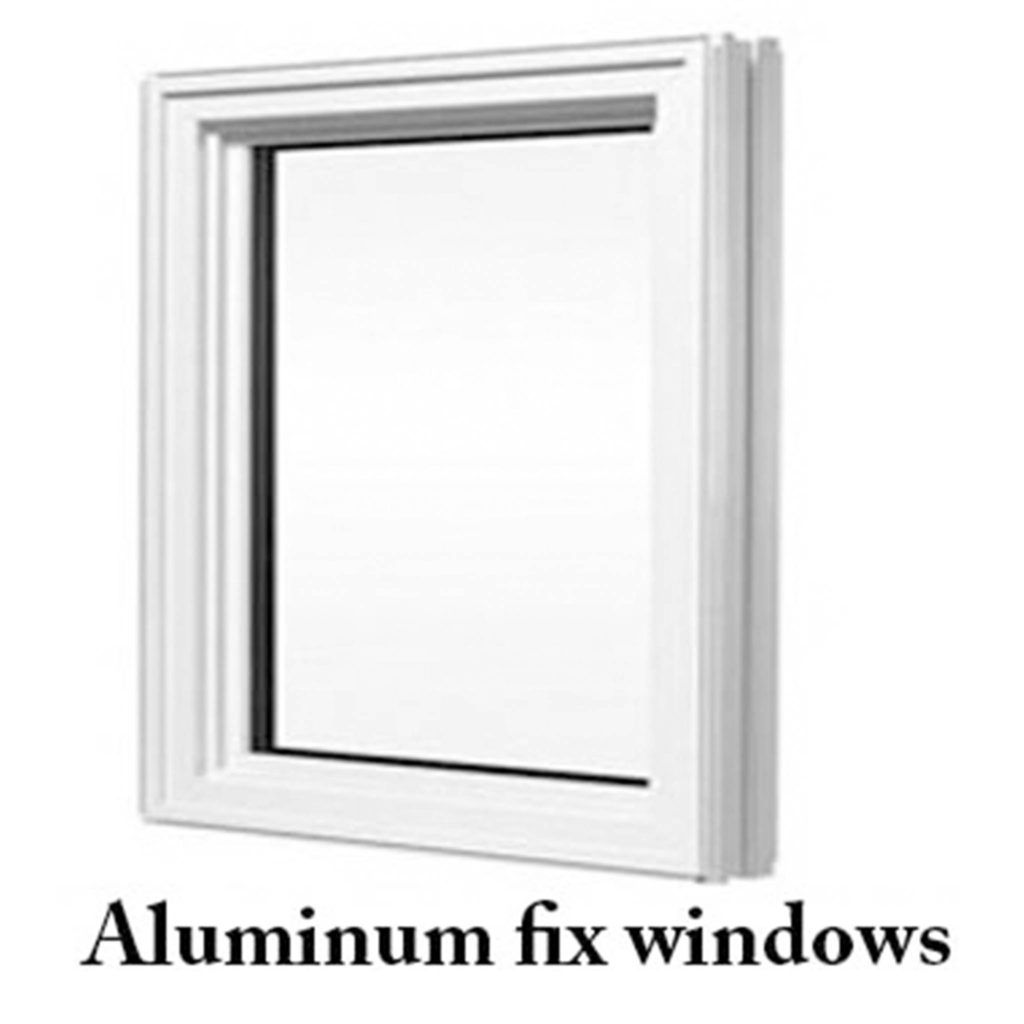 Aluminum Fixed Windows Luckyhome Glass Aluminum Upvc Windows Supplies