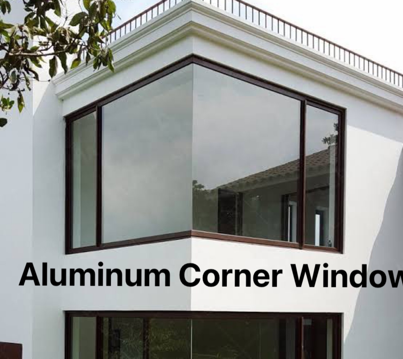 UPVC Corner Window   4 